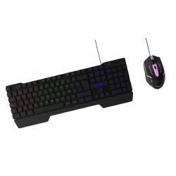Kit Gamer de Teclado y Mouse Naceb Fallen (NA-0951)