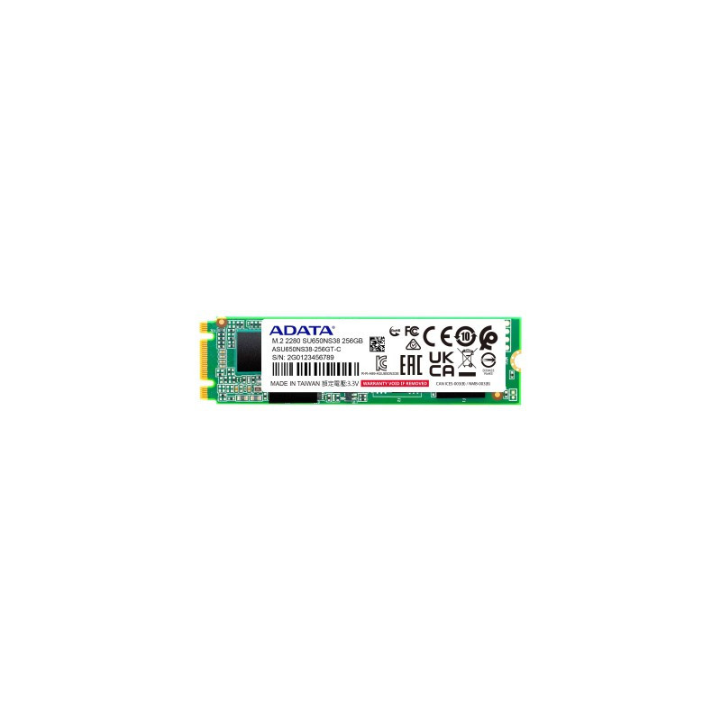 256 GB Unidad de Estado Solido M.2 SATA SU650NS38