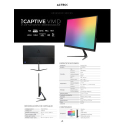 Monitor de 23.8" Full HD IPS Captive Vivid SP240