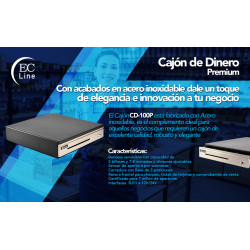 Cajón de Dinero EC-Line PREMIUM EC-CD-100P