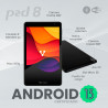 8 PULGADAS/4GB/64GB/ TABLET VORAGO PAD-8 PAD-8-BK